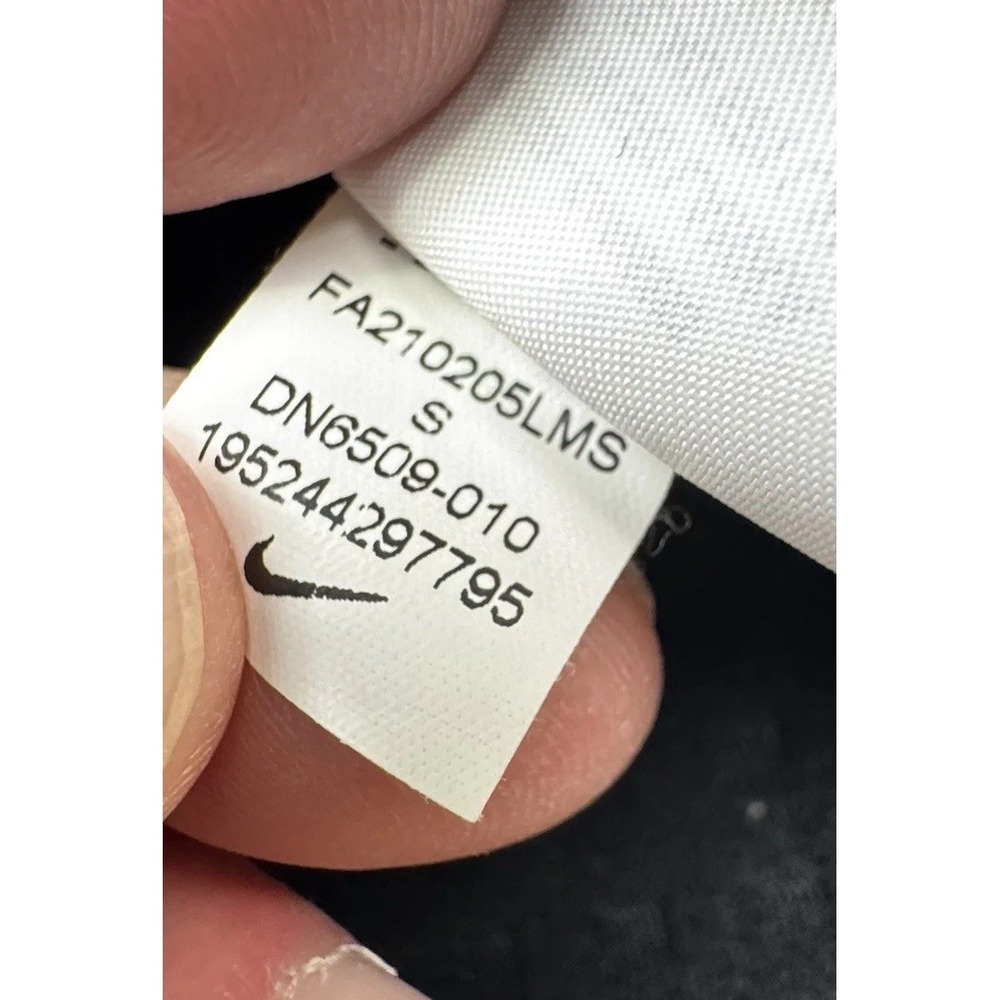 Nike Running Shirt Mens Small Black Therma Fit Waffle Pullover Chicago Marathon - Picture 15 of 16